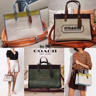 Coach Field Tote 30 in Colorblock 🔥