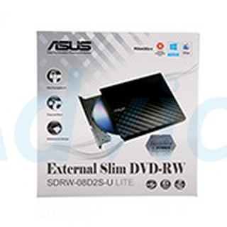 ExtSlim DVD RW 8X Asus รุ่น 08D2S-U Lite (Black)