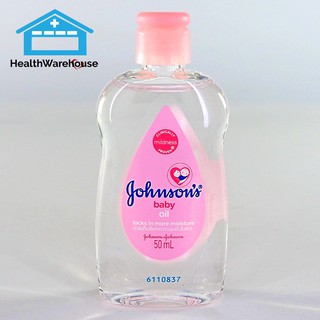 Johnsons Baby Oil 50 mL จอห์นสัน เบบี้ออยล์ 50 mL