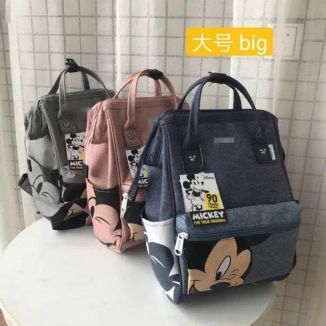 ☇﹉พร้อมส่ง‼️ กระเป๋า Anello Mickey ใบใหญ่ มี 4 สี