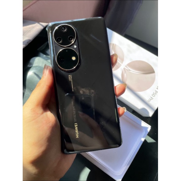 Huawei P50 Pro มือสอง สภาพ 95% เครื่องศูนย์ สีGolden Black