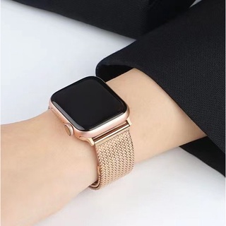 สายนาฬิกาข้อมือสเตนเลส โลหะ สําหรับ Apple Watch Strap Ultra 49 มม. Series 8 7 SE 6 5 4 3 2 1 ขนาด 49 มม. 41 มม. 45 มม. 40 มม. 44 มม. 38 มม. 42 มม.