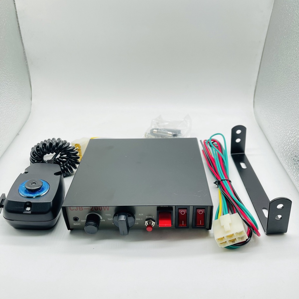 สินค้าพร้อมส่ง กล่องเสียงควบคุม CJB 200W Siren 12V (เฉพาะกล่องเสียง) ไซเรยกู้ภัย ดังสนั่น - รูปที่ 2