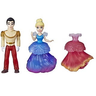 เจ้าหญิงซินเดอเรล่า และ เจ้าชายชาร์มมิ่ง พร้อมชุดเปลี่ยน Disney Princess Cinderella and Prince Charming with Extra Dress