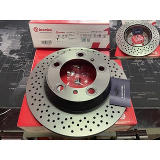 D09 8998 11 จานเบรค ล้อ R (ยี่ห้อ BREMBO) รุ่น HC UV Dr PORSCHE Boxster Cayman (987/981/718(982)) ปี2004-&gt;