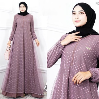 Bella MAXI BO Material SHAKILA MIX TILE POLKA ชุดเดรส สไตล์เพื่อน ผู้ใหญ่ ผู้หญิง (ไม่รวม KHIMAR/HIJAB) เกม Gamis ล่าสุด ผู้หญิง รุ่นล่าสุด 2022