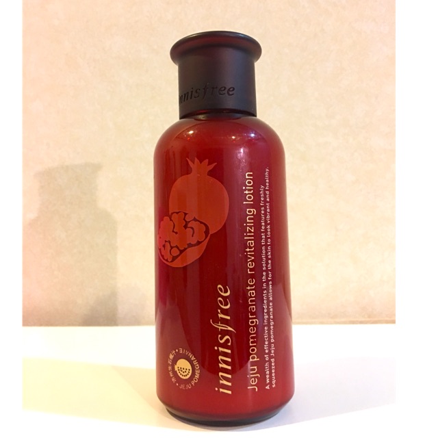 Innisfree Jeju Pomegranate Revitalizing Lotion 160ml.(ครีมบำรุงผิวฟื้นฟูผิว 98%ซื้อา1,100 line mrody