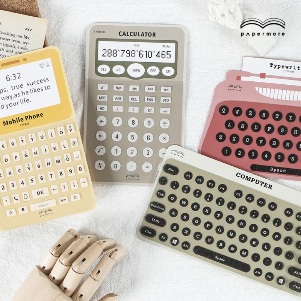สติกเกอร์ TYPEWRITER ⭐️ ตัวอักษร ตัวเลข Alphabet A-Z Numbers 0-9 Font Letter Sticker Stickers สติ๊กเ