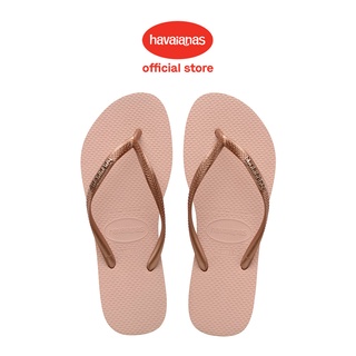 Havaianas รองเท้าแตะ สีโรสโกลเด้น เมทัลลิก สําหรับผู้หญิง