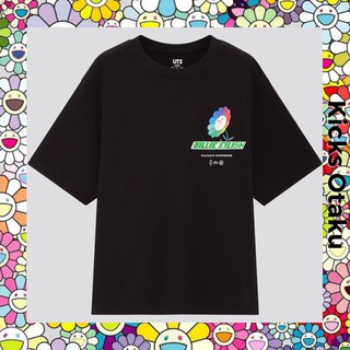 🌟แท้💯% Uniqlo x Billie Eilish x Murakami (W) - Black 2 Tee