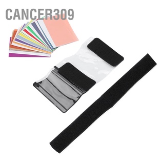 Cancer309 12pcs Colorful Strobist Flash Color Card Lighting Gel Pop Up Filter Diffuser