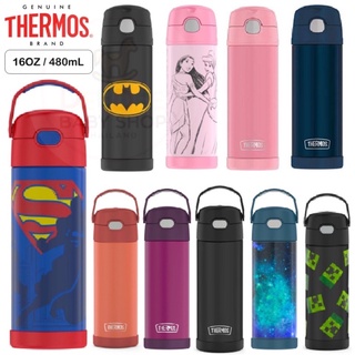 🌟พร้อมส่ง🌟 กระติกน้ำสเตนเลสรักษาอุณหภูมิ Thermos FUNtainer Vacuum Insulated Stainless Steel Bottle 16OZ