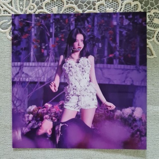 [แท้/พร้อมส่ง] โฟโต้การ์ด​ จีซู Jisoo BLACKPINK 2021 Livestream Concert The Show  Kihno KiT Video Photocard