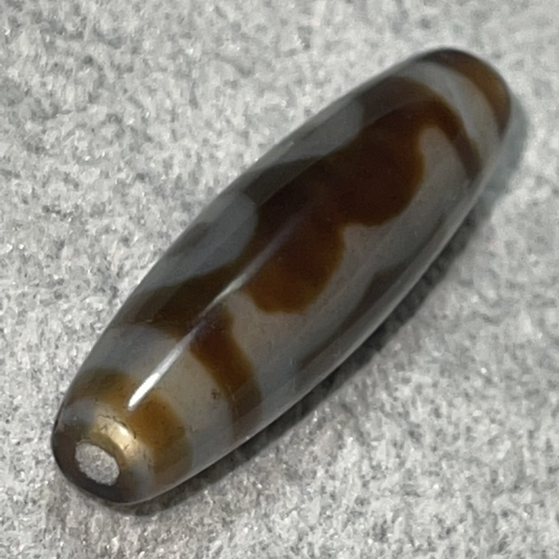 268DZI Three Eyed Dzi/3 Eyed Dzi/โปร่งใส Eyed Dzi/Manik Dzi ทิเบต