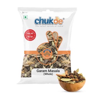 Chuk De Garam Masala Whole 50g การัมมาซาลโฮล