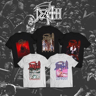 Kaos Band เสื้อยืดลําลอง แขนสั้น คอกลม พิมพ์ลาย Death Series DTG Kornit