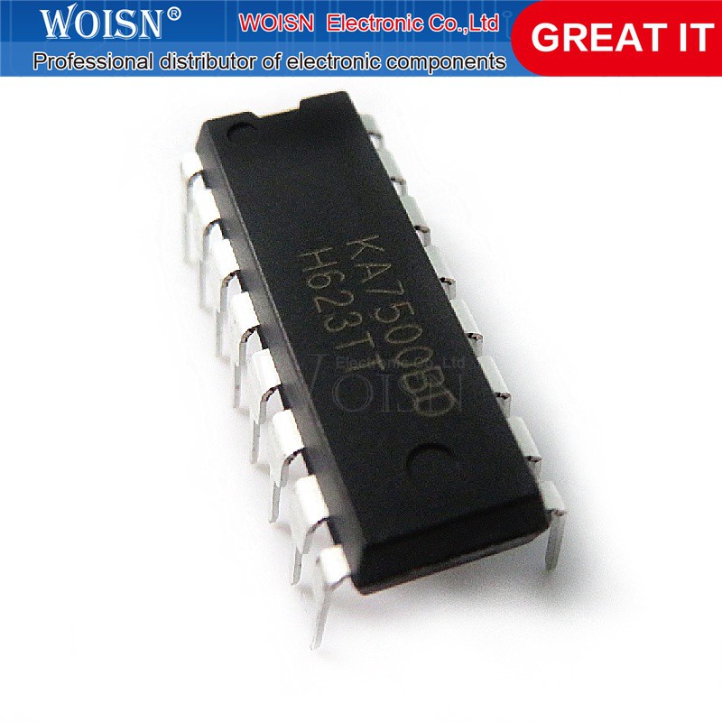 10 ชิ้น/ล็อต KA7500B DIP KA7500BD DIP-16 ในสต็อก