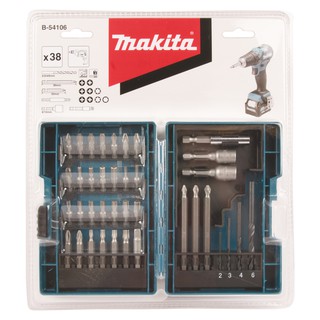 MAKITA ชุดดอกไขควง 38 ชิ้น พร้อมกล่อง รุ่น B-54106