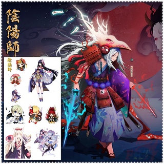 ❣️สติกเกอร์รอยสักชั่วคราว Onmyoji ขนาดเล็ก 1 แผ่น❣️ รอยสัก กันน้ํา เซ็กซี่ สําหรับแขน ไหปลาร้า ร่างกาย มือ เท้า