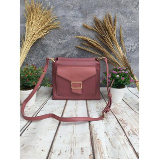 BUCKLED CROSSBODY BAG