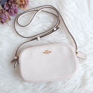 Coach F30259 สะพายข้าง 2 ซิป รุ่นฮิต ใส่โทรศัพท์ได้ทุกรุ่น สบายชิวๆได้ตลอดค่ะ ขนาด 7 1/2" (L) x 4 1/2" (H) x 1 1/2" (W)