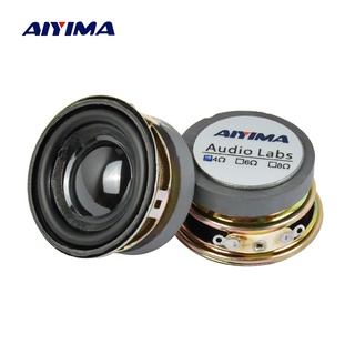 Aiyima ลําโพงบลูทูธ 1.5 นิ้ว 40มม. 4 Ohm 3W 2 ชิ้นสําหรับเครื่องขยายเสียง Diy