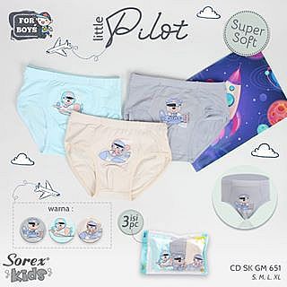 PILOT CD BOY KIDS กางเกงในเด็กชาย UWR205-012