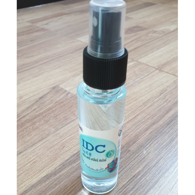 พร้อมส่ง IDC CLEAN CARE CLEAR SPRAY 70%V/V ETHYL ALCOHOL SPRAY