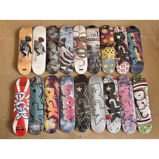 DGK pro skateboard deck canandian maples cold press highest quality สเก็ตบอร์ดขนาด 31x8 นิ้ว