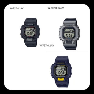 Casio แท้ 💯%รุ่น w-737H นาฬิกาผู้ชาย