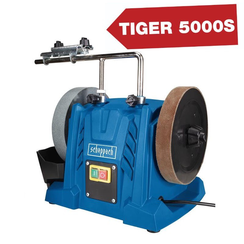 SCHEPPACH เครื่องลับใบมีดแบบเลี้ยงน้ำ8นิ้ว TIGER5000S รับประกันศูนย์1ปี