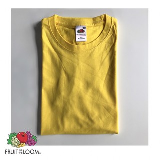 Fruit of The Loom soft Premium Yellow