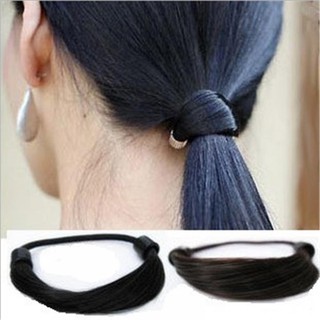 New Fine Cannabis Head Ban Simulation Hair Pigtail Wig Rope