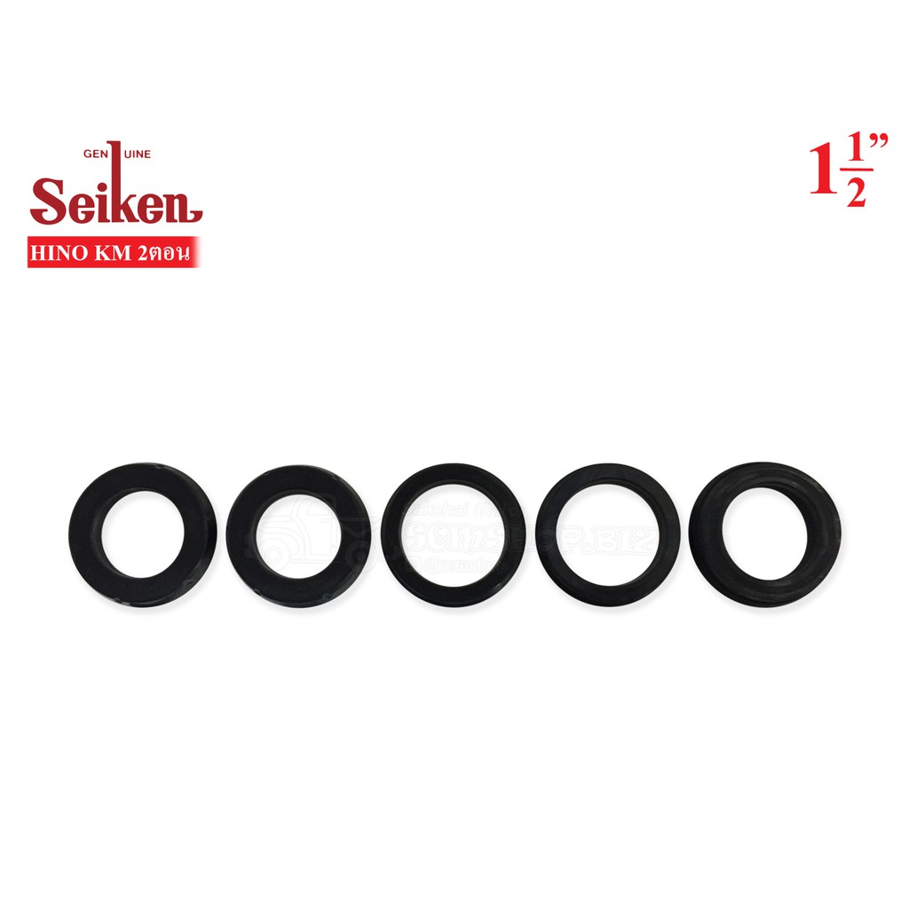 SEIKEN ชุดซ่อมยางแม่ปั้มเบรค HINO KM 2ตอน แท้ ขนาด 1-1/2" (SK-80901A) 1ชุด
