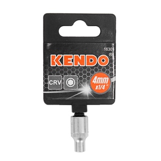 KENDO 16308 ลูกบ๊อก รู 1/4" 6PT 8mm | MODERTOOLS OFFICIAL