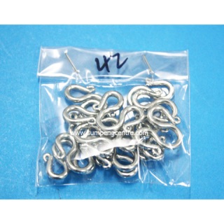 ตะขอสร้อยสแตนเลส (100 ชิ้น),  Stainless Necklace Hooks (100 packs)