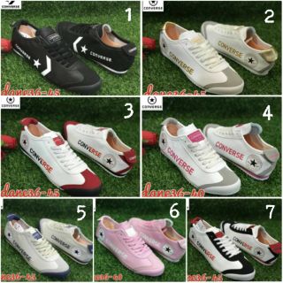 🚛 พร้อมส่ง รองเท้าผ้าใบผู้ใหญ่ 7 สี Converse ทรงสปอร์ต sz.36-45