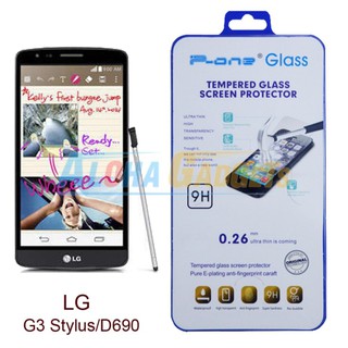 P-One ฟิล์มกระจกนิรภัย LG G3 stylus D690