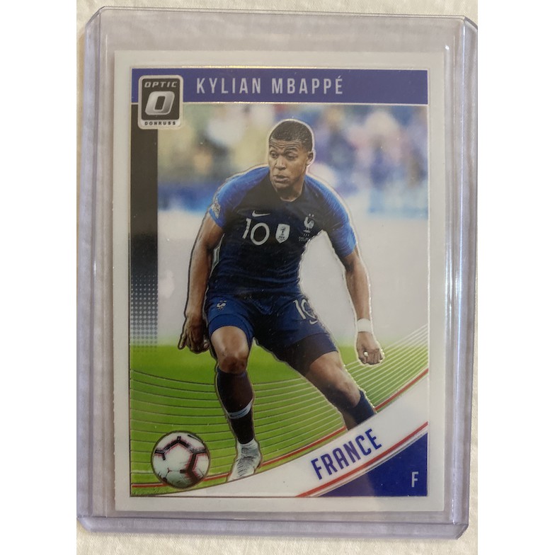 Soccer Trading Card: 2018-19 Panini Donruss Optic Kylian Mbappe #132