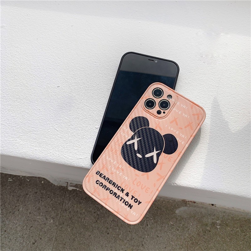 Iphone 12 pro max case Cartoon bear สำหรับ Apple 11 mini SE XR XS XSmax ...