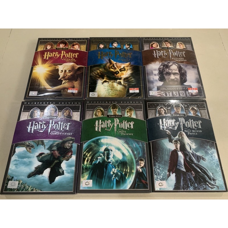 DVD แท้ เรื่อง Harry Potter 1-6 เสียงไทย บรรยายไทย