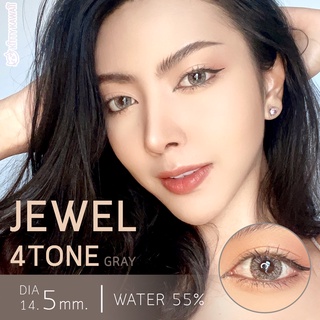 คอนแทคเลนส์ Kitty kawaii รุ่น Jewel4tone Gray