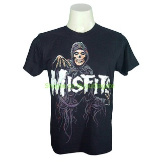 เสื้อวง Misfits เสื้อไซส์ยุโรป มิสฟิตส์ PTA1242 เสื้อวงดนตรีต่างประเทศ