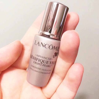 ส่งฟรี Lancome Advanced Genifique Yeux Light Pearl Eye &amp; Lash Concentrate 5ml อายเซรั่ม AUG02