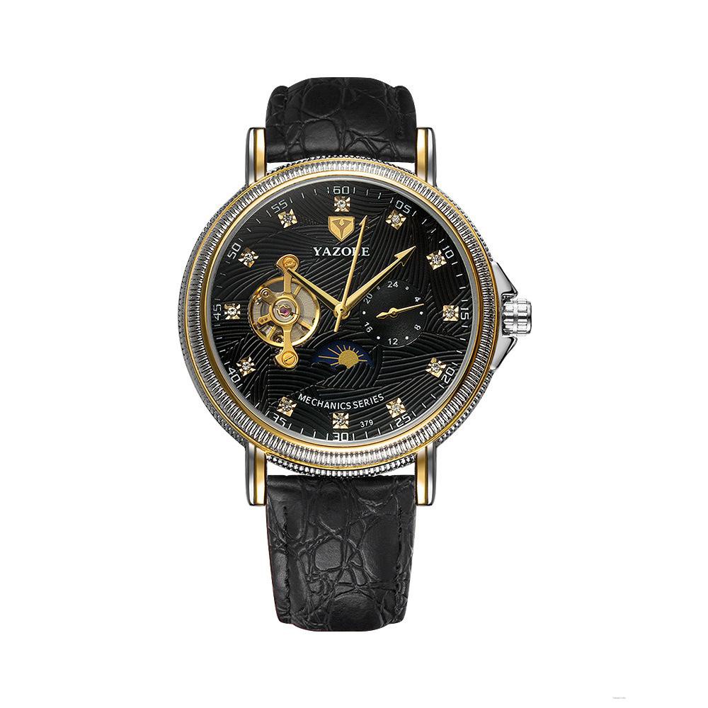 379 Semi Automatic Tourbillon Mechanical Watch Fashion Business