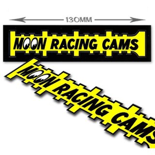 MOON Racing Cams Sticker (YE)