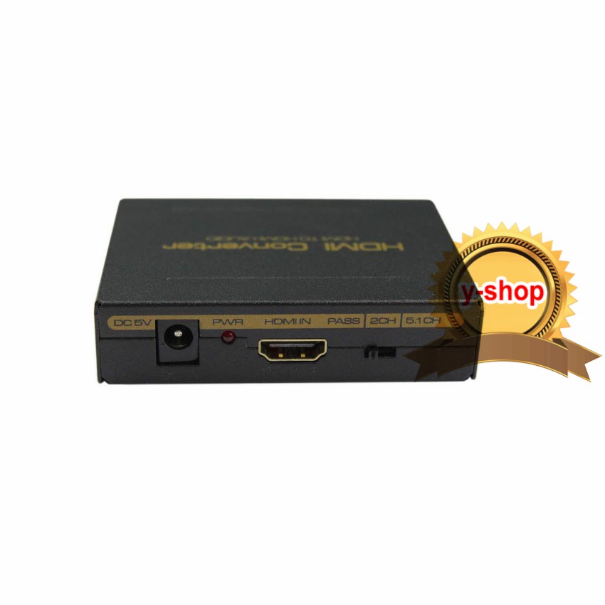 hd to hd with audio optical 5.1 LR converter *