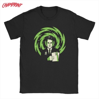 ใหม่ เสื้อยืดคอกลม แขนสั้น ผ้าฝ้าย 100% พิมพ์ลาย The X Files Paranormal Realm สําหรับผู้ชาย และผู้หญิง