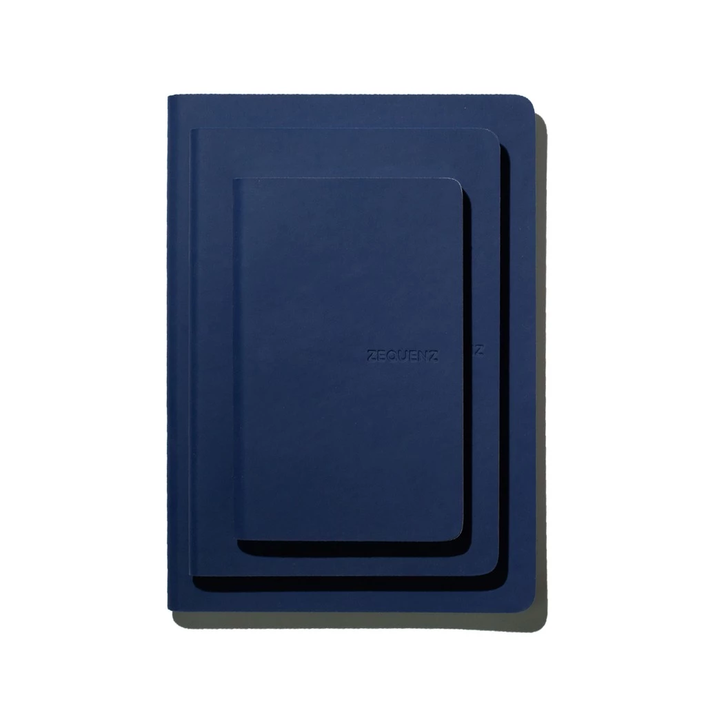 ZEQUENZ The Color Notebook Dark Navy สมุดโน๊ตสำหรับบันทึก สีน้ำเงินเข้ม