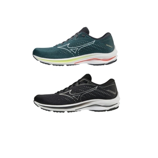 Mizuno Running Wave Rider 25 (2E) WIDE รองเท้าวิ่ง ผู้ชาย หน้ากว้าง